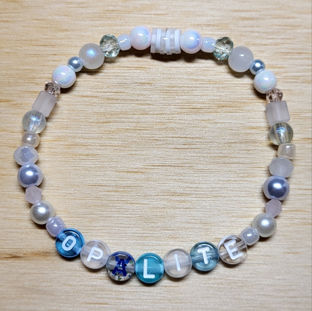 Opalite-Taylor Swift Friendship Bracelet- Size 7.5" - Picture 1 of 5